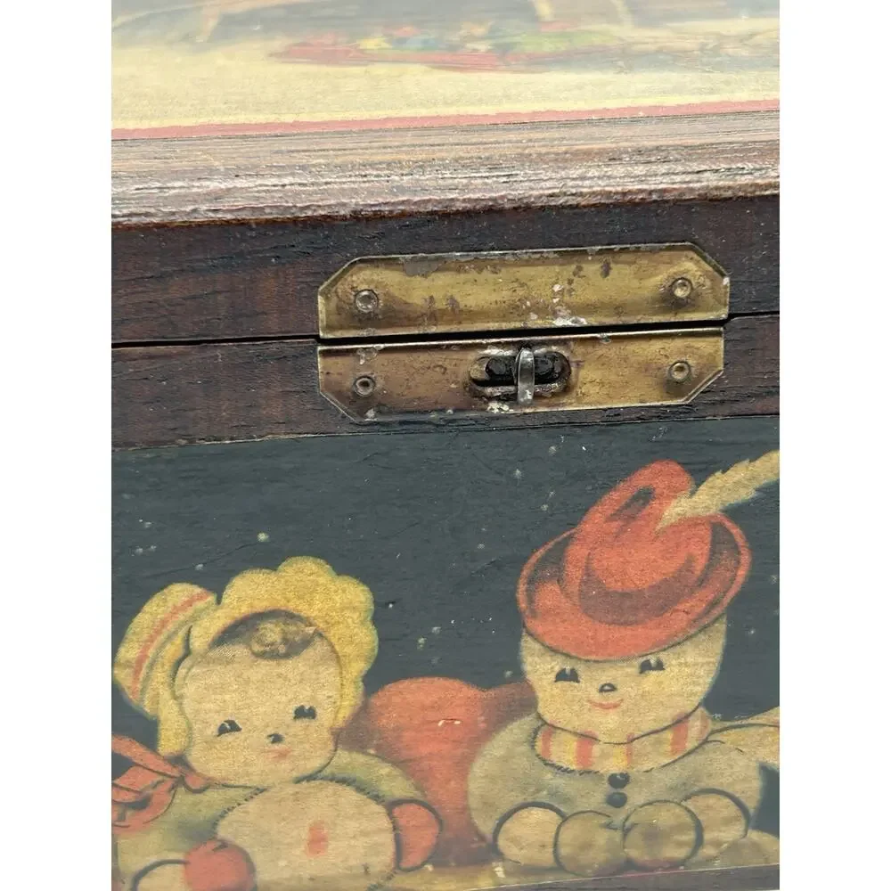wooden cigar box vintage